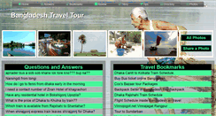 Desktop Screenshot of bangladeshtraveltour.com